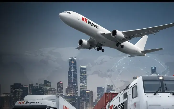 KK Express airplane and truck